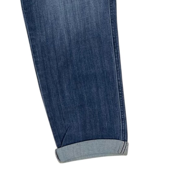 NWT Seven7 Women's Blue Weekend Easy Fit Boyfriend Jeans Size 12 Rolled Cuff - Picture 15 of 15